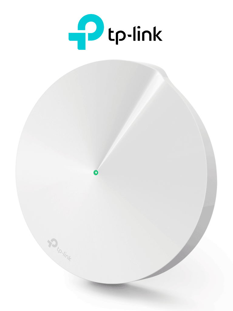 TP-LINK DECO M5 (1-Pack) - Router MESH para hogar de doble banda Wi-Fi 5 AC1300 Mbps con 2 puertos Gigabit WAN/LAN  4 antenas internas  además app Deco (iOS  Android)  protección HomeCare y antivirus integrado.
