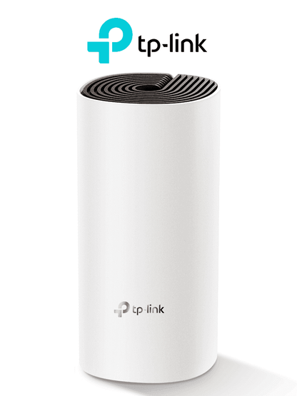 TP-LINK DECO M4 (1-Pack) -  Router inalámbrico MESH para interior y hogar de doble banda Wi-Fi 5 AC1200 Mbps con 2 puertos Gigabit WAN/LAN  2 antenas internas y administración mediante la app Deco (iOS  Android).