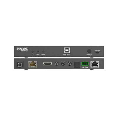Kit Extensor HDMI | 4K2K@60HZ | HDR 4:4:4 | HDBaseT | 100M | Salida de Audio | HDCP 2.2 | IR Bidireccional | Admite la función USB KVM