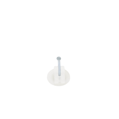 Grapa para cable plano de 6mm color transparente (100pzs) (3210-00100)