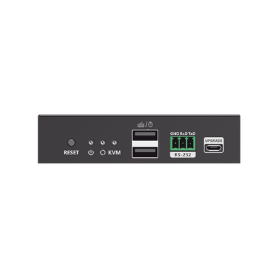 Kit Extensor KVM (HDMI y USB) hasta 120 metros | Transmite el Video y Controla tu DVR vía USB a distancia | Soporta resolución 4K @60Hz | Cat 6  6a y 7 | Salida Loop en el Tx para visualización local