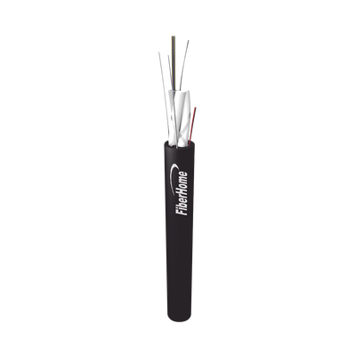 Kilómetro de Fibra Óptica Aérea Mini ADSS (ASU) G.652D  Monomodo de 6 Hilos  Exterior  Span 80  Loose Tube