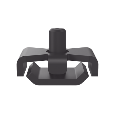 Kit de 50 Piezas de Uniones Con Tornillo y Arandelas  Para Charolas Wire Basket  Color Negro