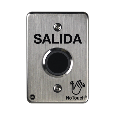 Interruptor IR NoTouch® de Acero Inoxidable  Salida Única  SALIDA