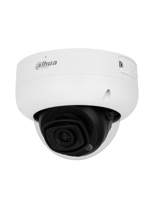 DAHUA DH-IPC-HDBW5442R-ASE - Cámara IP Domo de 4 Megapixeles/ Lente de 2.8mm/ IR LED 50m/ AcuPick / WizMind/ Metadatos/ Protección Perimetral/ Conteo de Personas/ SMD 3.0/ IP67/ IK10/ E&S de Alarma y Audio
