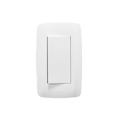Apagador Escalera Sencillo de 10 A/ 127 V CA ~ 60 Hz / Color Blanco.