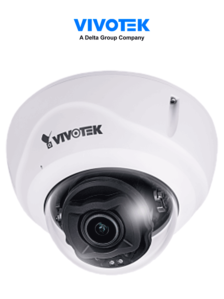VIVOTEK FD9387-FR-v2 - Cámara IP domo exterior antivandálica 5 MP  reconocimiento facial integrado  lente varifocal motorizado 2.7-13.5mm  WDR Pro  Smart IR II 50m  ciberseguridad Trend Micro  protección IP67/IK10 #TM