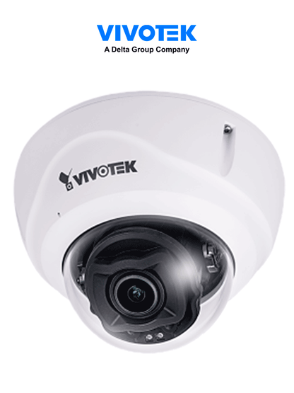VIVOTEK FD9387-HTV-A - Cámara IP domo exterior antivandálica 5 MP  lente varifocal motorizado 2.7-13.5mm  WDR Pro  Smart IR II 50m  ciberseguridad Trend Micro  micrófono integrado  protección IP67/IK10  ONVIF  NDAA #TM