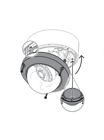 BOSCH V_NDE5703AL - Domo fijo 5MP HDR 3.2-10.5mm IP66 IR E/S