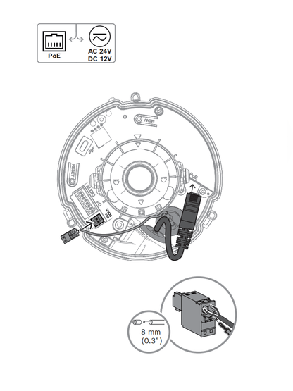 BOSCH V_NDE5703AL - Domo fijo 5MP HDR 3.2-10.5mm IP66 IR E/S
