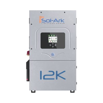 Inversor Hibrido SOL-ARK  12 Kw  220 Vcc  Fase Dividida  WIFI incluido  IP65  Entrada de Baterías a 48 Vcc