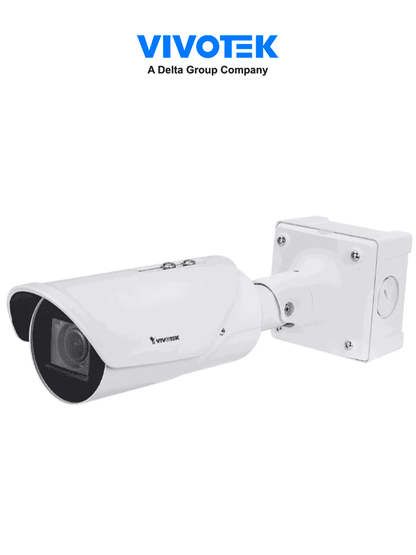 VIVOTEK IB9387-LPR-v2 - Cámara IP bullet exterior ANPR 5 MP  lente varifocal 2.7-13.5mm  WDR PRO  SNV  IR 50m  IP67 e IK10  Stop&Go hasta 30 Km/h  soporta matrículas de +70 países. #V1