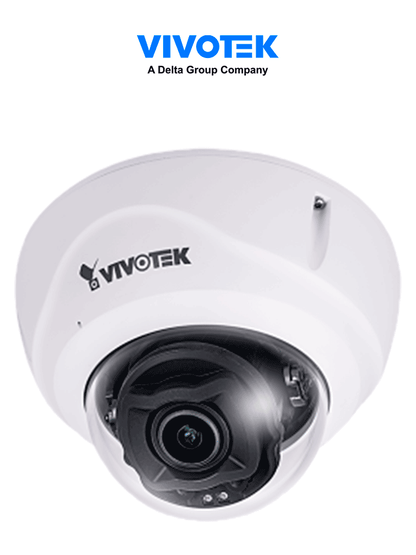 VIVOTEK FD9387-HTV-A - Cámara IP domo exterior antivandálica 5 MP  lente varifocal motorizado 2.7-13.5mm  WDR Pro  Smart IR II 50m  ciberseguridad Trend Micro  micrófono integrado  protección IP67/IK10  ONVIF  NDAA #TM