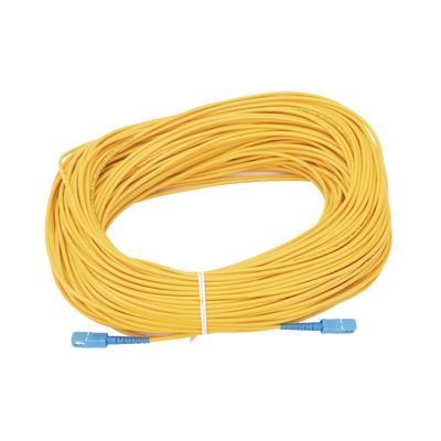 Jumper de Fibra Óptica Monomodo SC/UPC-SC/UPC Simplex de 80 metros   3mm