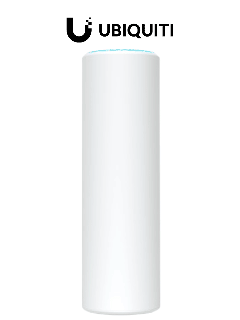 UBIQUITI U6-MESH - Punto de acceso WiFi 6 PRO  MU-MIMO 4x4 dual band 802.11ax para interior y exterior  con velocidad de hasta 4.8Gbps en 5GHz  tecnología Mesh  sin Zonas Muertas Wifi  300 clientes IPX5  Portal  (Montaje Poste Incluido)