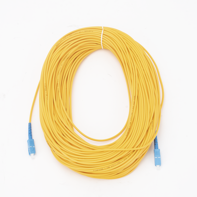 Jumper de Fibra Óptica Monomodo SC/UPC-SC/UPC Simplex de 60 metros   3mm
