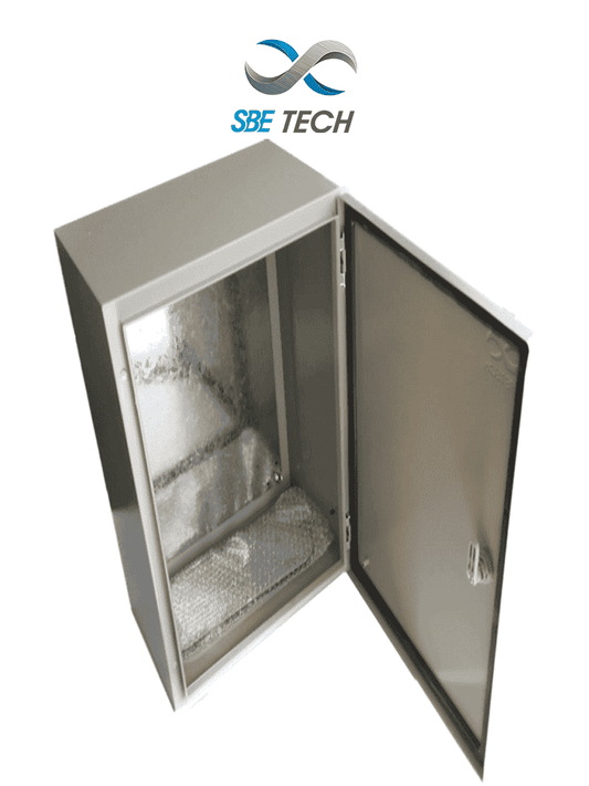 SBETECH SBE-504025 - Gabinete metálico  500x400x250 mm  grado IP 65 NEMA 4