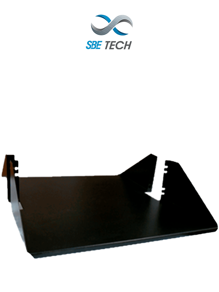 SBETECH SBE-CDL1P1918 -  Charola Doble para rack con medidas de 19” (48.26 cm) de ancho x 18"  (45.72 cm) de largo  y soporta hasta 34 kg 2 UR