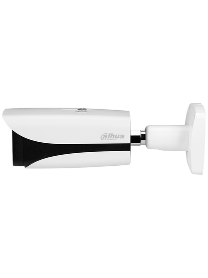 DAHUA IPC-HFW5241E-Z12E -Cámara IP Bullet 2MP con WizMindS y lente motorizado de 5-60 mm Alcance IR 150m  IA avanzada  mejora de imagen  micrófono integrado  metadatos  detección facial  conteo de personas  E/S de alarmas y audio  ePoE  IP67 e IK10