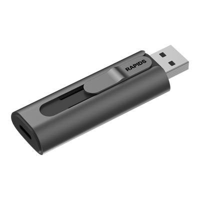 Memoria USB Dual impulsado por SSD Core / 256 GB / USB-C y USB-A / 560 MB/s de Escritura