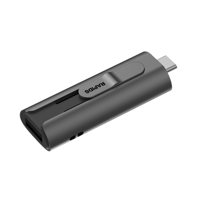 Memoria USB Dual impulsado por SSD Core / 256 GB / USB-C y USB-A / 560 MB/s de Escritura