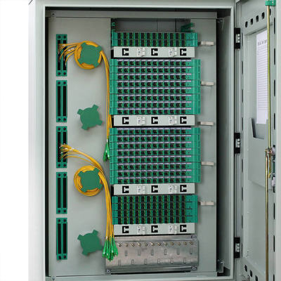 Gabinete de Distribución de Conexión Cruzada para Fibra Óptica (FDT) Capacidad hasta 288 Hilos