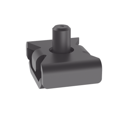 Kit de 50 Piezas de Uniones Con Tornillo y Arandelas  Para Charolas Wire Basket  Color Negro