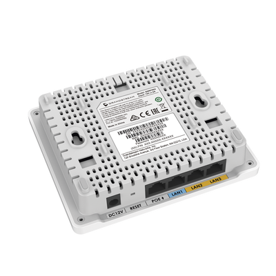 Punto de Acceso Wi-Fi 802.11 Wave 2  1.27 Gbps  Provee 3 puertos Gigabit que proporcionan Ethernet  configuración desde la nube gratuita o desde controlador.