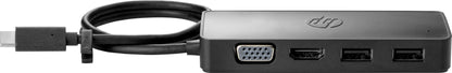HP USB-C Travel Hub USB-C  HDMI  VGA  USB A HP 7PJ38AA