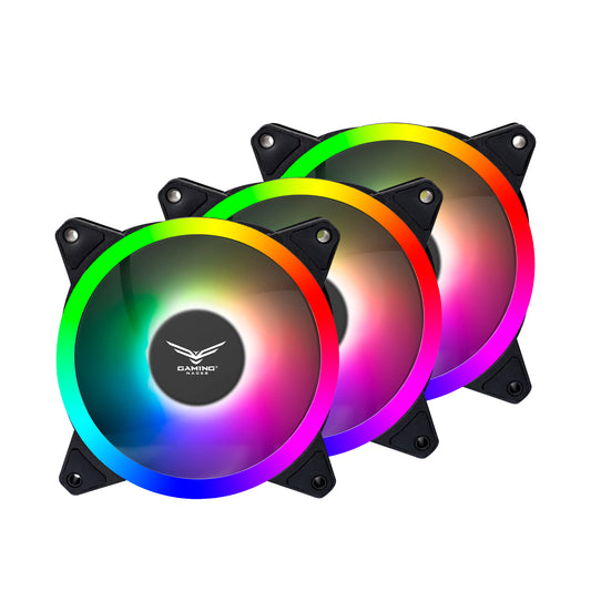 Kit 3 Ventiladores Naceb Technology ORPHEUS