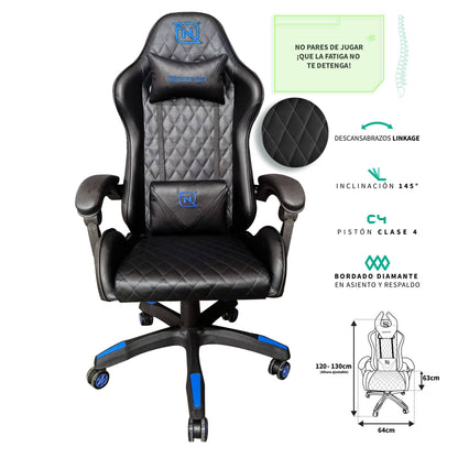 Silla Gaming NECNON Modelo NSG-01