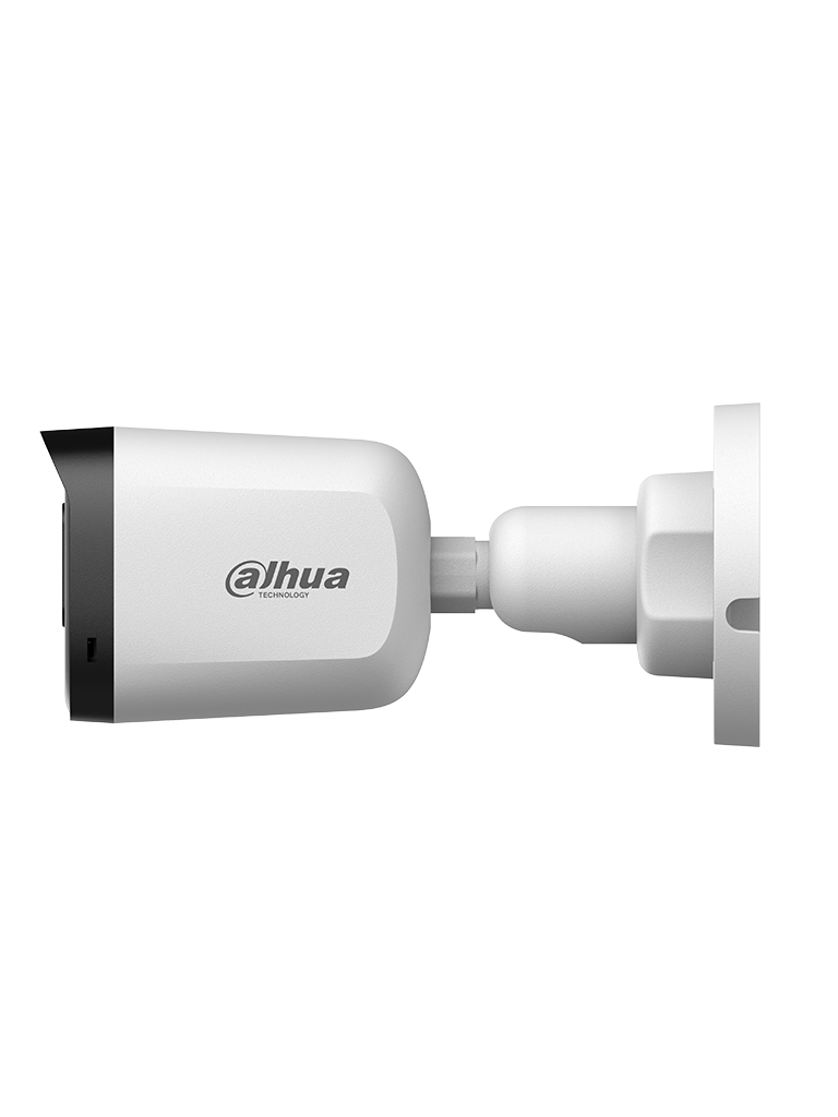 DAHUA  HAC-B1A21N-U + DH-PFA12A- Paquete de Cámara bullet de 2 MP  lente de 3.6 mm y ángulo de visión de 80°. Visión nocturna IR de 30 m  resistencia IP67. Incluye caja de conexiones PFA12A de policarbonato resistente  ideal para exteriores.