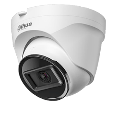 DAHUA DH-IPC-T1E40 - Camara IP Domo de 4 Megapixeles/ Lente de 2.8 mm/ 93 Grados de Apertura/  H.265+/ WDR Real de 120 dB/ IR de 30 Metros/ IP67/ PoE/