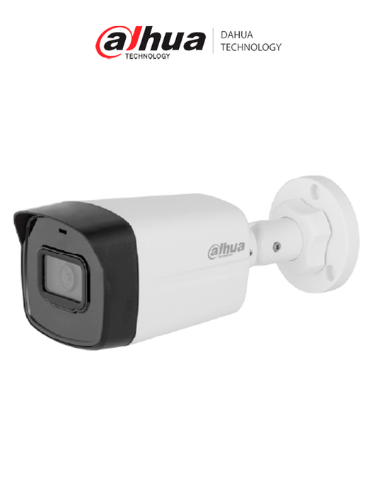 DAHUA IPC-B1E40 - Cámara IP Bullet de 4 Megapixeles/ Lente de 2.8mm/ 90 Grados de Apertura/ IR de 30 Metros/ PoE/ 30 FPS/ H.265+/ DWDR/ IP67/ #LoNuevo