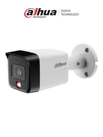 DAHUA DH-IPC-HFW1639TC-A-IL - Cámara IP Bullet de 6 Megapixeles/Iluminador Dual Inteligente/ WizSense/ Lente de 2.8mm/ 95 Grados de Apertura/ IR de 30 Metros/ SMD / Micrófono Integrado/ WDR Real de 120 dB/ IP67/ PoE/