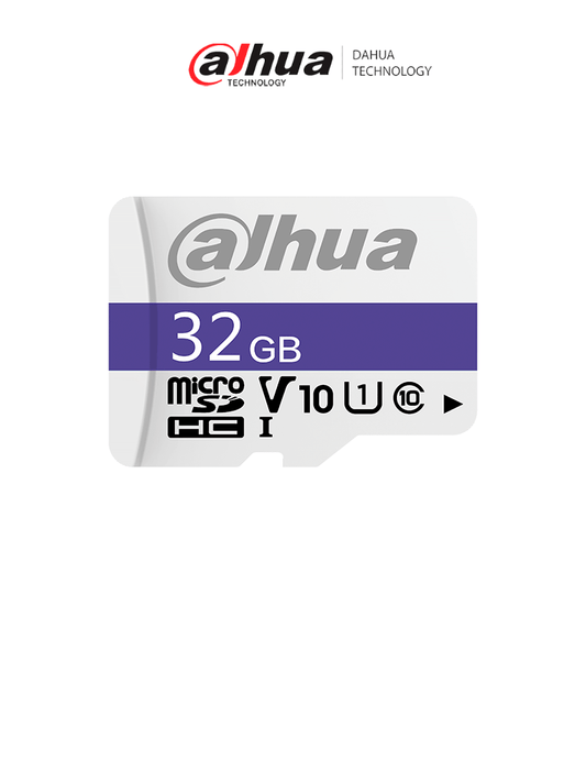 DAHUA DHI-TF-C100/32GB - Dahua Memoria Micro SD de 32 GB UHS-I/ C10/U1/V10/ Velocidad de Lectura 90 MB/s/ Velocidad de Escritura de 15MB/s/ #LoNuevo