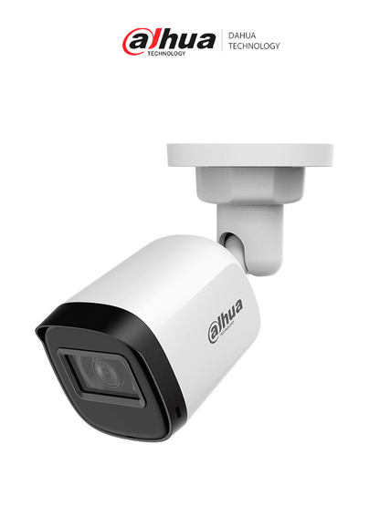 DAHUA DH-HAC-B1A21N-U-0280B - Camara Bullet de 2 Megapixeles/ Lente de 2.8 mm/ 30 Metros de IR/ 100 Grados de Apertura/ IP67/ Soporta: CVI/TVI/AHD y CVBS/ #LoNuevo #VolDH