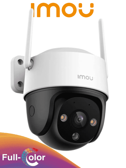 IMOU Cruiser SE+ 5MP (IPC-K7CN-5H1WE) - Cámara IP PT de 5MP con WiFi ofrece Full Color  audio bidireccional  visión nocturna de 30m  micrófono y altavoz integrados  disuasión activa con sirena de 110dB  autotracking  ranura MicroSD e IP66 #TopIMOU