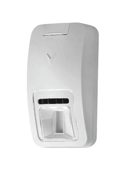 DSC PG9984P - Detector de Movimiento Óptica de espejo doble tecnología Pasivo y Microondas Inalámbrico Power G compatible con NEO  PRO  Qolsys e IoTega