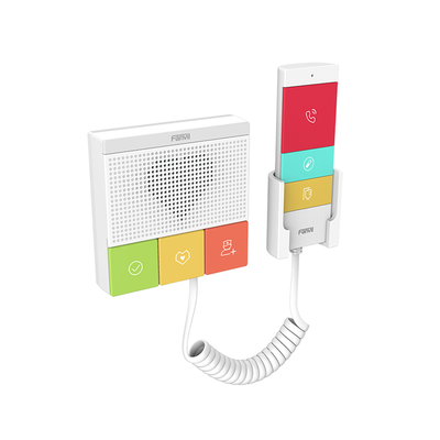 Intercomunicador SIP para Hospital/Asilos  6 botones  antibacterial  1 Relevador integrado