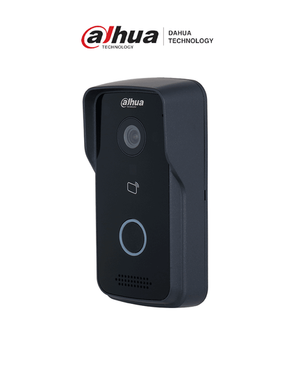 DAHUA DHI-VTO2111D-P-S3 - Frente de Calle de Videoportero IP/ Alámbrico/   Angulo Visión 107 Grados con WDR / Soporta Apertura de Puerta por APP  Tarjeta y desde Monitor/ Uso Exterior IP65/ PoE/ Soporta Hasta 10 Monitores/ #LoNuevo