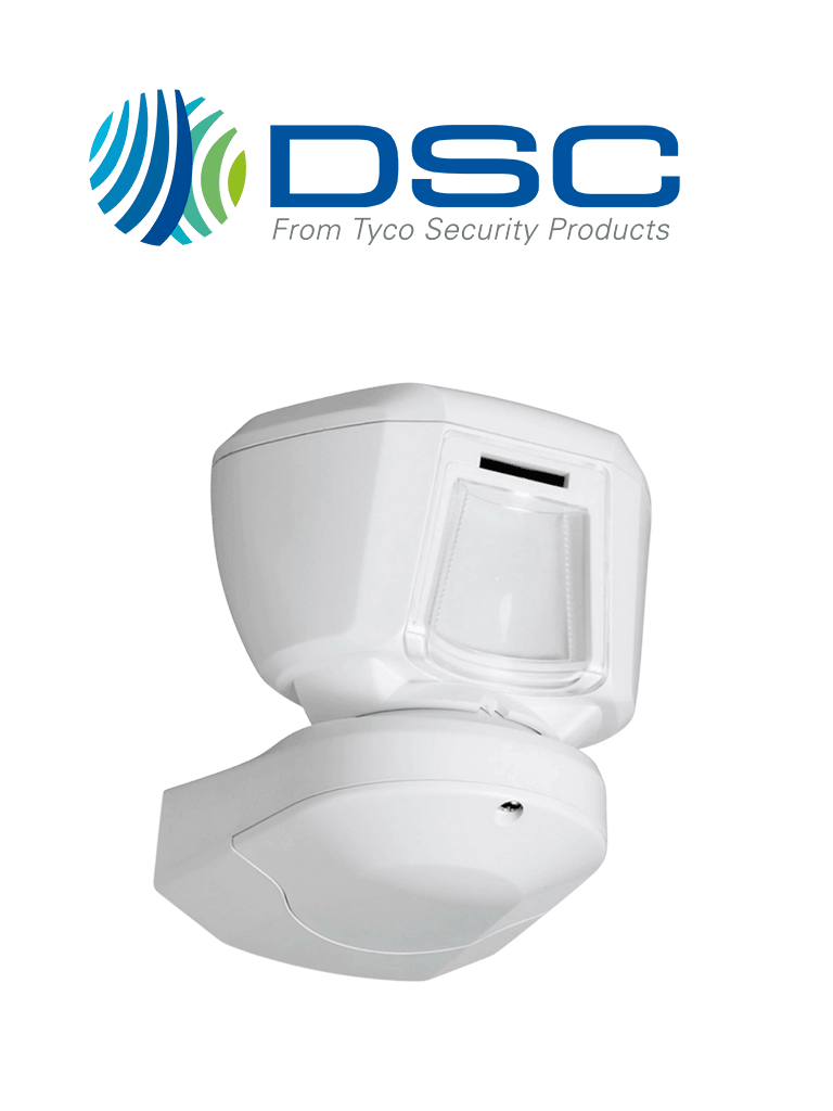 DSC PG9994 - Detector de Movimiento Exterior Inalámbrico con tecnología Power G compatible con NEO  PRO  Qolsys e IoTega