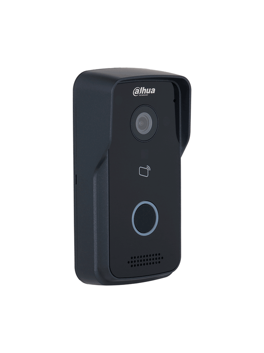DAHUA DHI-VTO2111D-P-S3 - Frente de Calle de Videoportero IP/ Alámbrico/   Angulo Visión 107 Grados con WDR / Soporta Apertura de Puerta por APP  Tarjeta y desde Monitor/ Uso Exterior IP65/ PoE/ Soporta Hasta 10 Monitores/ #LoNuevo