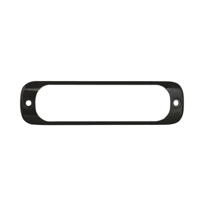 Luz Auxiliar de 6 LED  Ambar  Bisel Negro  Lente Transparente