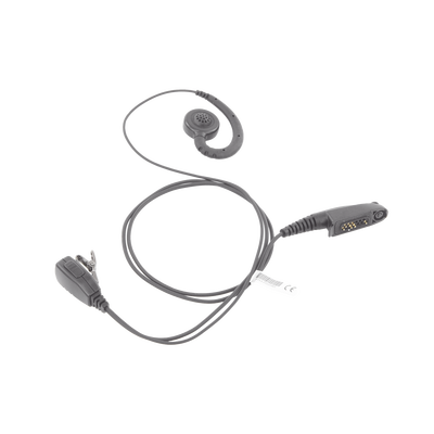 Micrófono de solapa con audífono ajustable al oído para Radios TE320 / TC-610P/TC-780