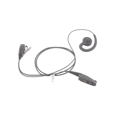 Micrófono de solapa con audífono ajustable al oído para Radios TE320 / TC-610P/TC-780