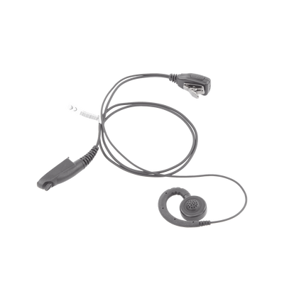 Micrófono de solapa con audífono ajustable al oído para Radios TE320 / TC-610P/TC-780