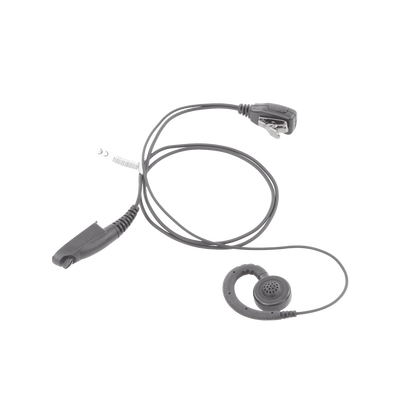 Micrófono de solapa con audífono ajustable al oído para Radios TE320 / TC-610P/TC-780