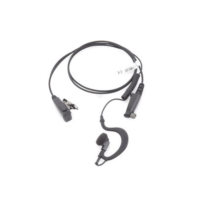 Micrófono de Solapa con Audífono Ajustable al oído Para Radios TE320 / TE390 / HYT TC610P/TC780