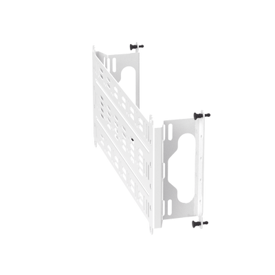 Accesorio Para Montaje de Equipos o Dispositivos en Gabinetes Multipropósito  de Instalación a Presión  de Acero  Color Blanco